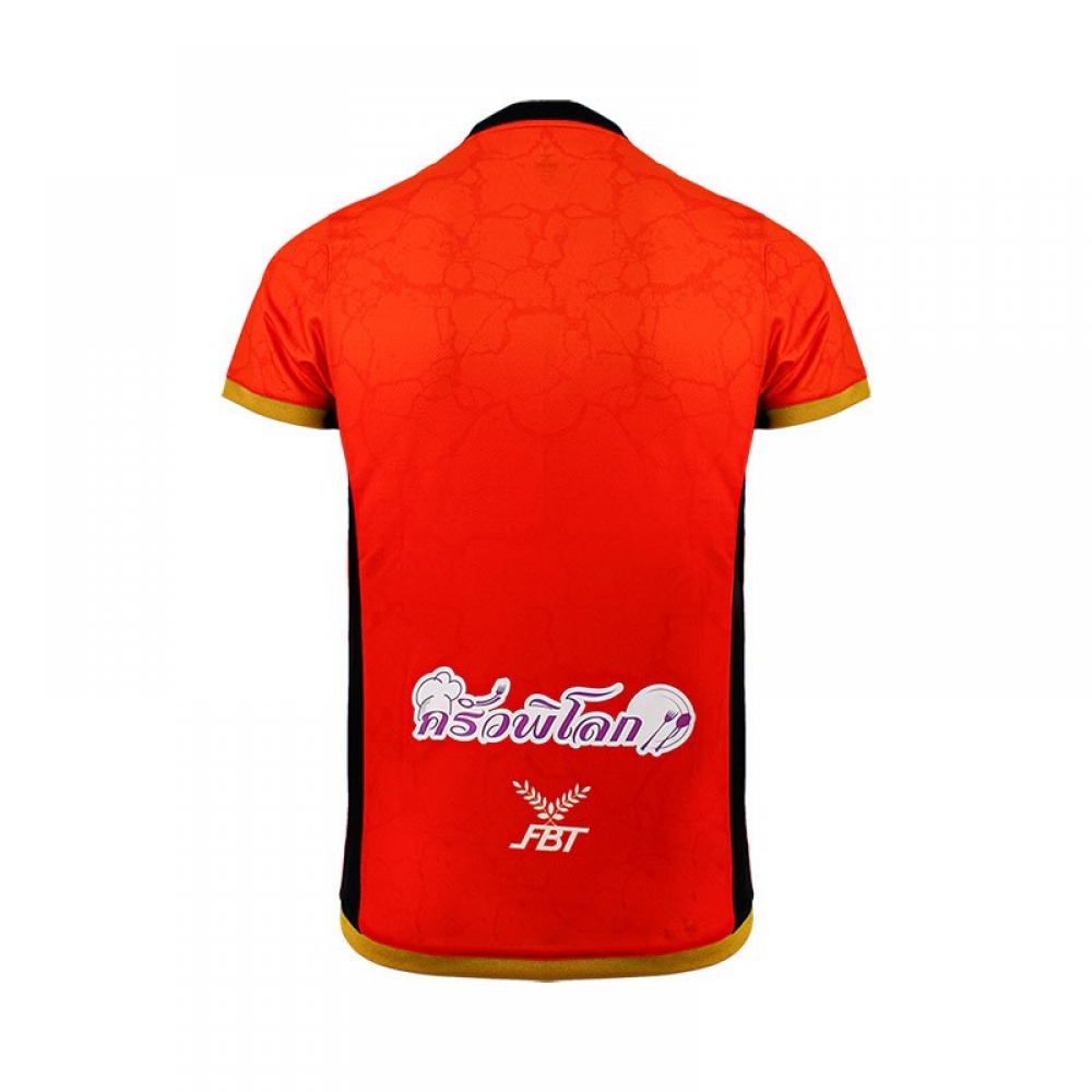 2021 Pattaya Dolphins United Player Orange Shirt