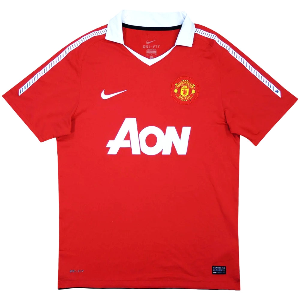 Manchester United 2010-11 Home Shirt (M) Giggs #11 (Excellent)