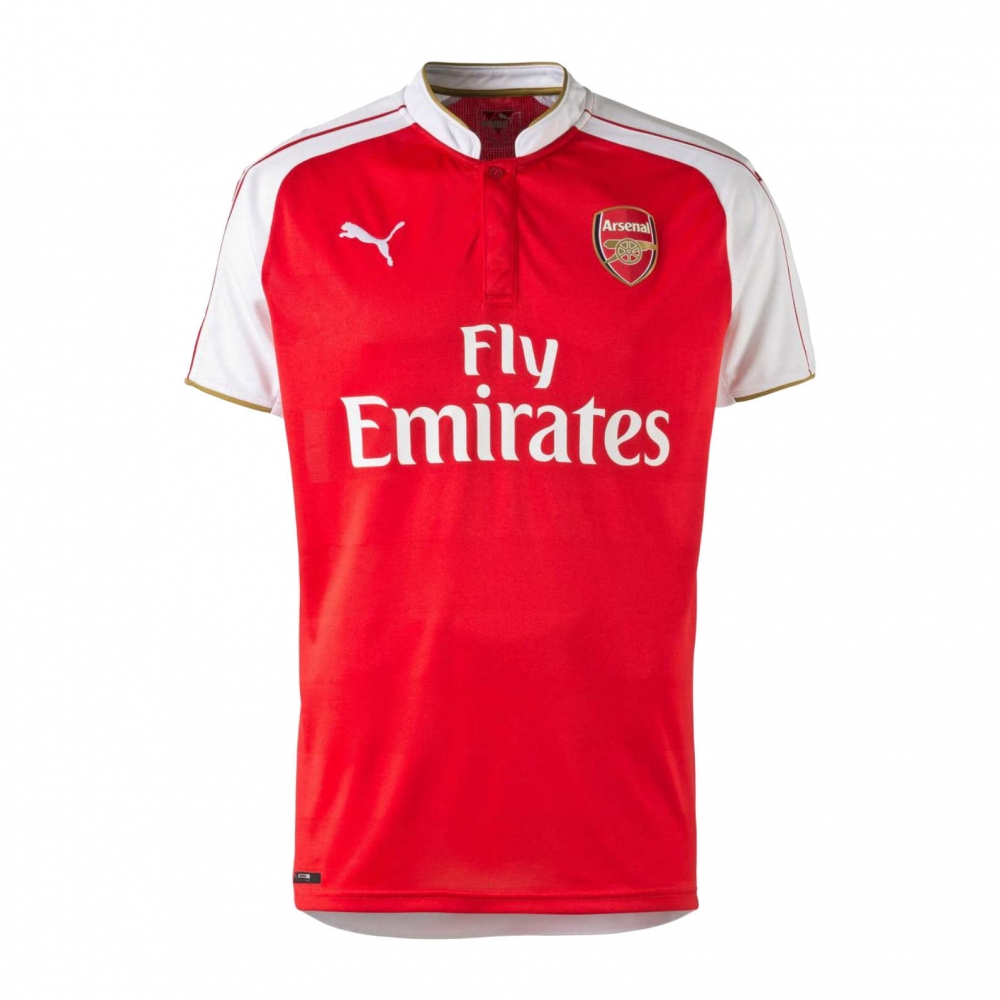 Arsenal 2015-16 Home Shirt (M) (BERGKAMP 10) (BNWT)