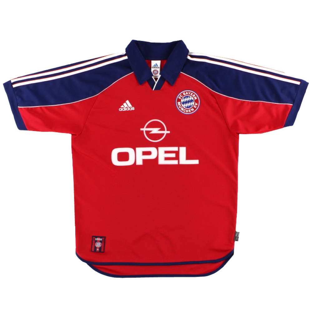 Bayern Munich 1999-01 Home Shirt #8 Strunz ((Very Good) XL)