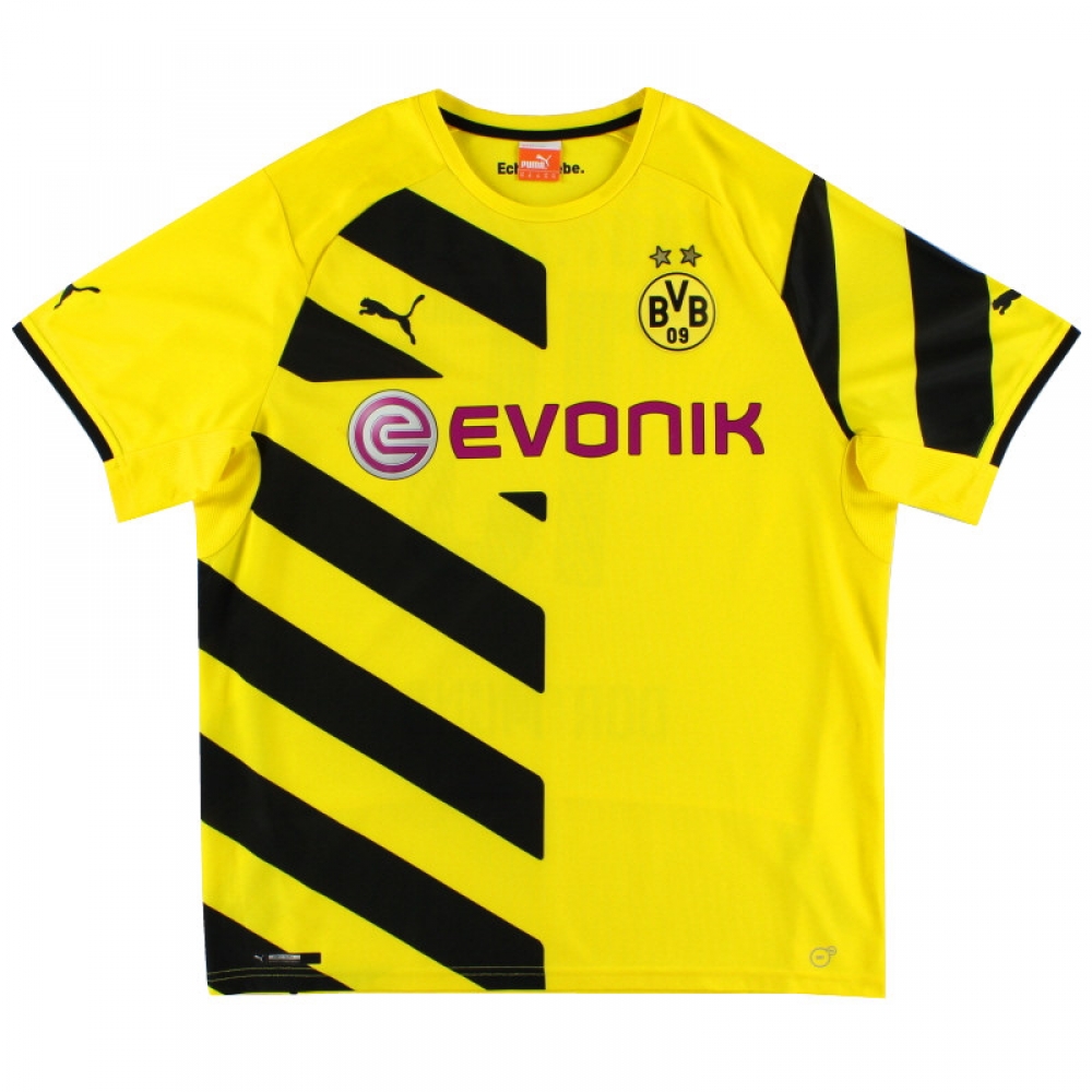 Borussia Dortmund 2014-15 Home Shirt (2XLB) (Good) (Gotze 10)