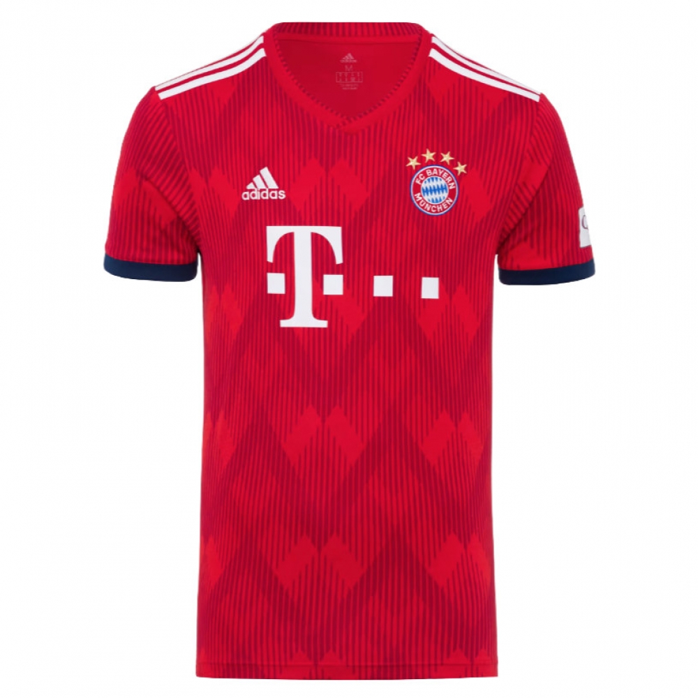 Bayern Munich 2018-19 Home Shirt (S) James #11 (Excellent)