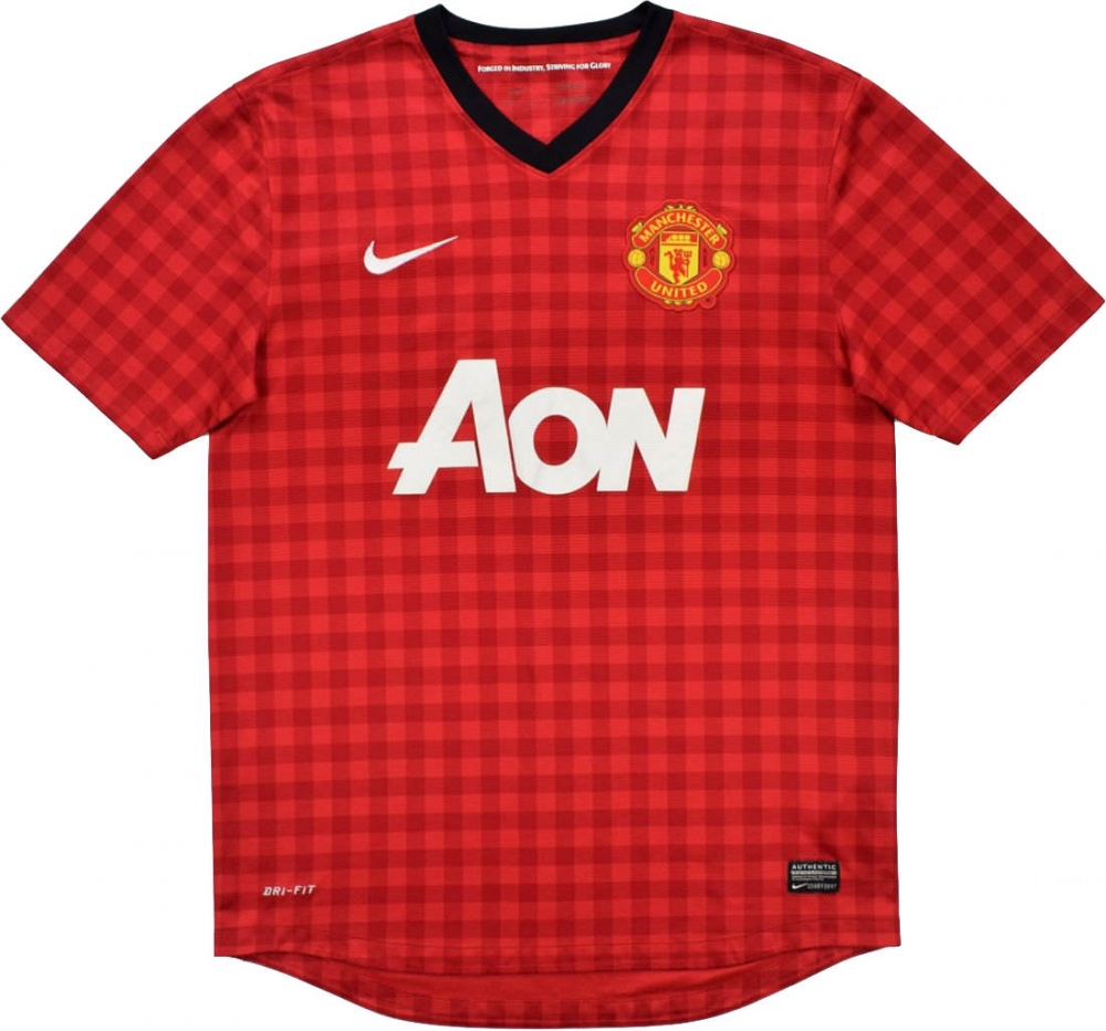 Manchester United 2012-13 Home Shirt (2XL) Scholes #22 (Good)