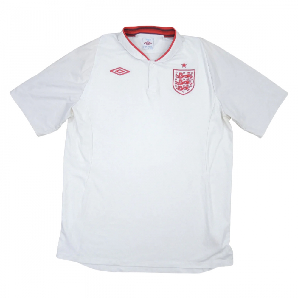 England 2012-13 Home Shirt (Excellent) (Johnson 2)