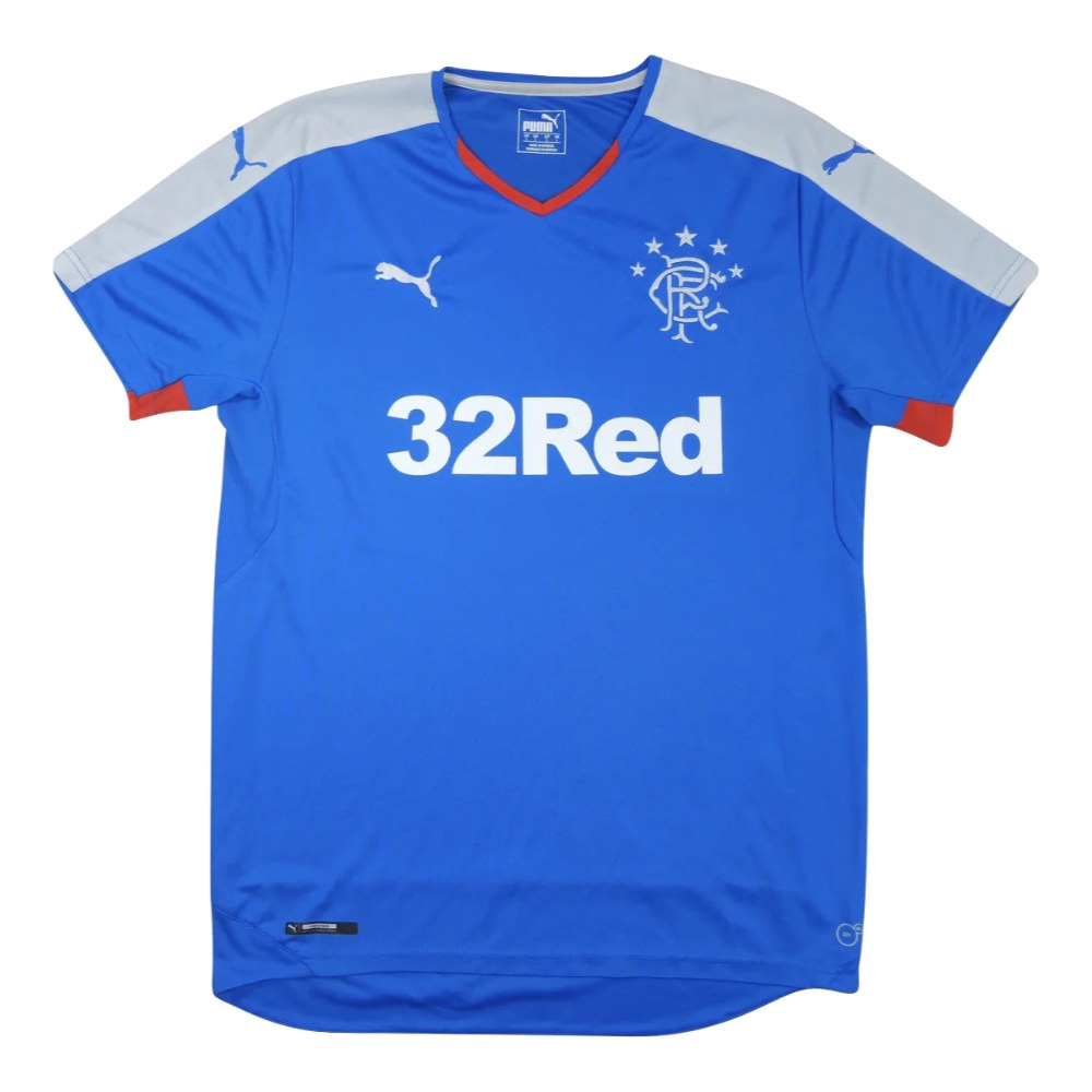 Rangers 2015-16 Home Shirt ((Excellent) S) (GASCOIGNE 8)