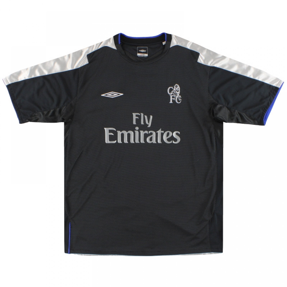 Chelsea 2004-05 Away Shirt (XL) Kezman #9 (Very Good)