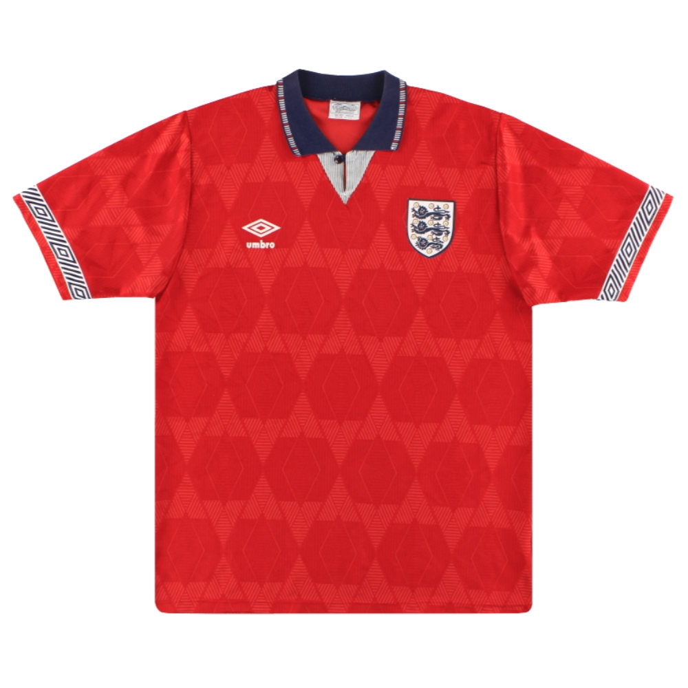 England 1990-92 Away Shirt (XL) (Excellent) (Barnes 11)