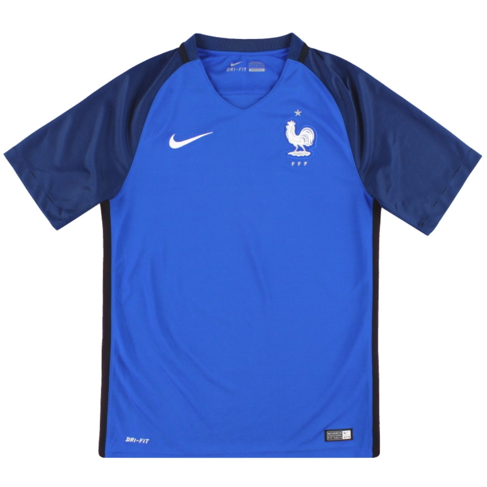 France 2016-17 Home Shirt (M) #5 (Excellent)