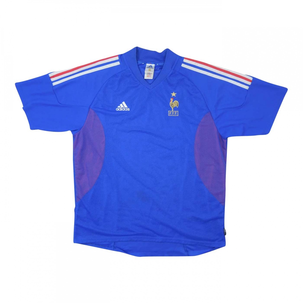 France 2002-04 Home Shirt (M) (Excellent) (VIEIRA 4)