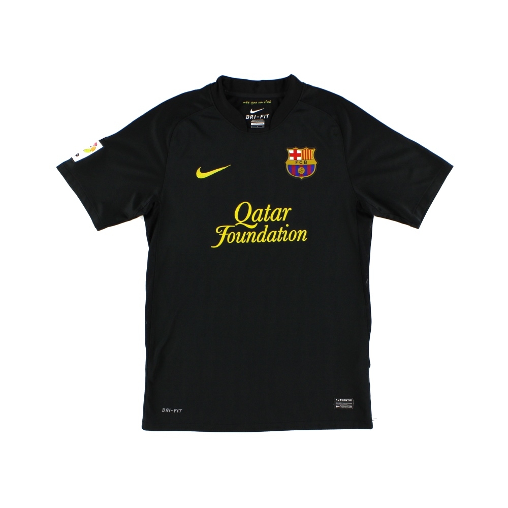 Barcelona 2011-12 Away Shirt (XL) (Mint) (Adriano 21)