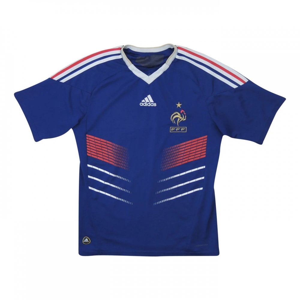 France 2010-11 Home Shirt (L) (Very Good) (VIEIRA 4)