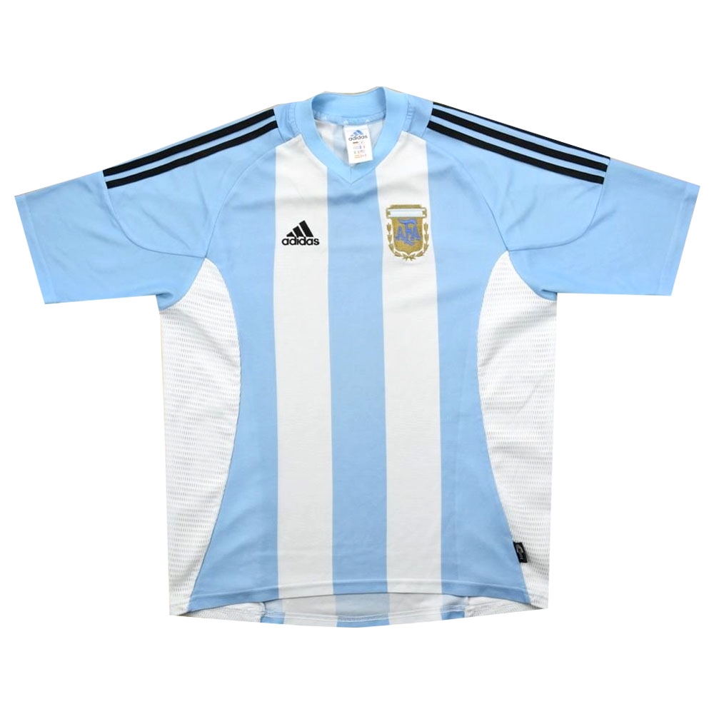 Argentina 2002-04 Home Shirt (L) (Excellent) (Crespo 19)