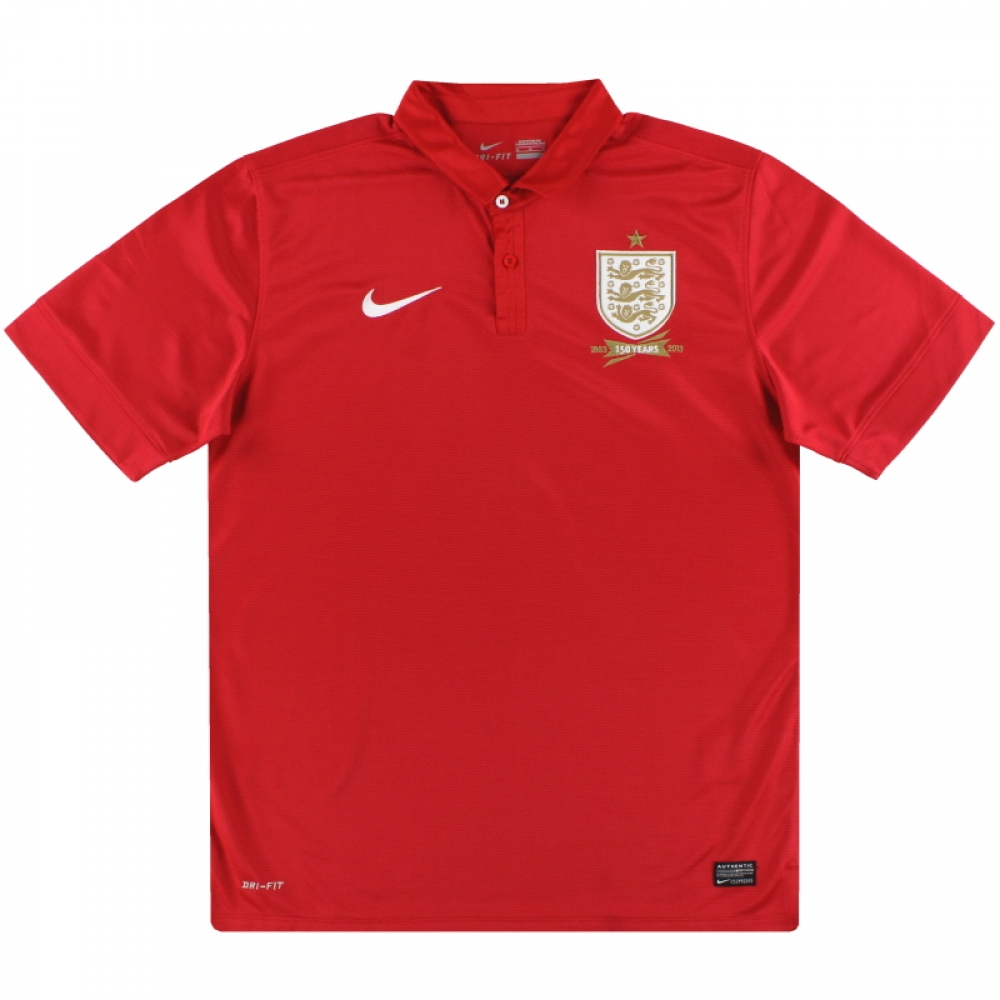 England 2013-14 Away Shirt (XL Boys) (Excellent) (BAINES 3)