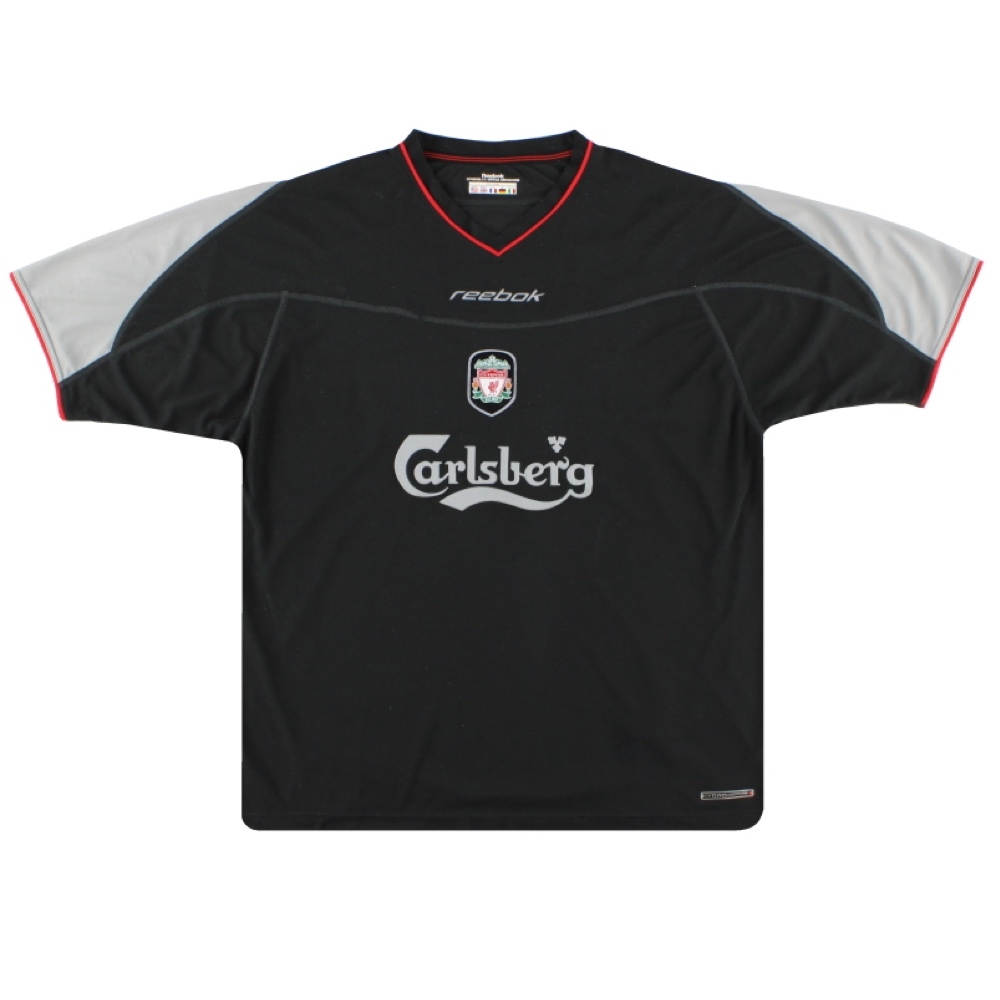 Liverpool 2002-04 Away Shirt (S) Diouf #9 (Very Good)