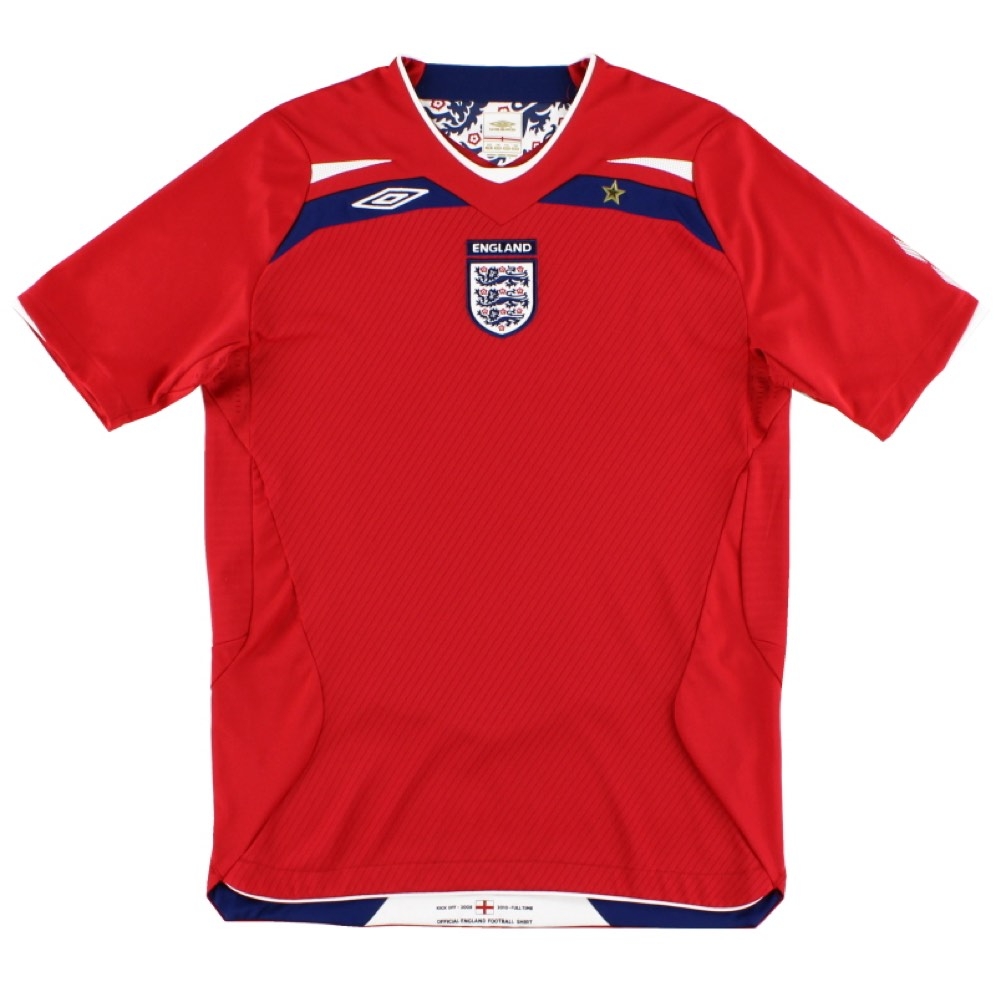 England 2008-10 Away Shirt (Very Good) (Charlton 10)