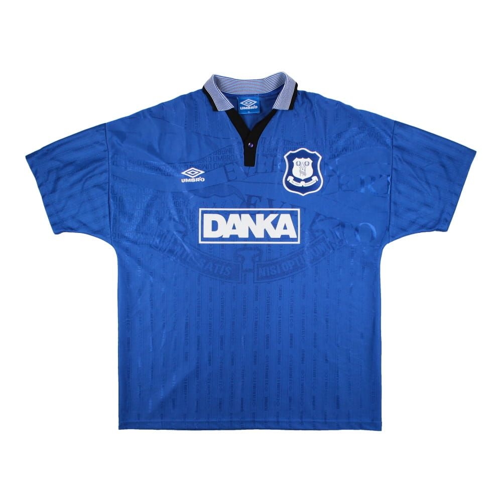 Everton 1995-1997 Home Shirt (Kanchelskis 17) ((Excellent) XL)