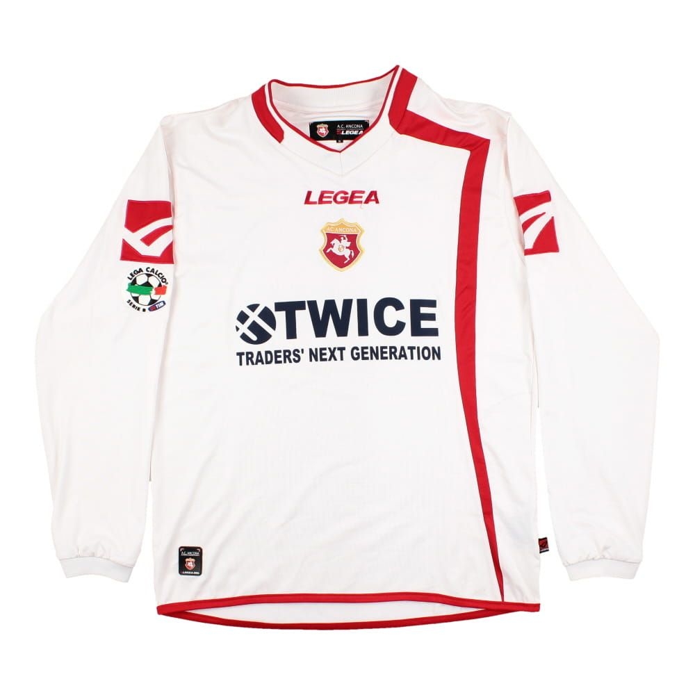 Ancona 2009-2010 Away Shirt LS (Zavagno #16) ((Very Good) XL)