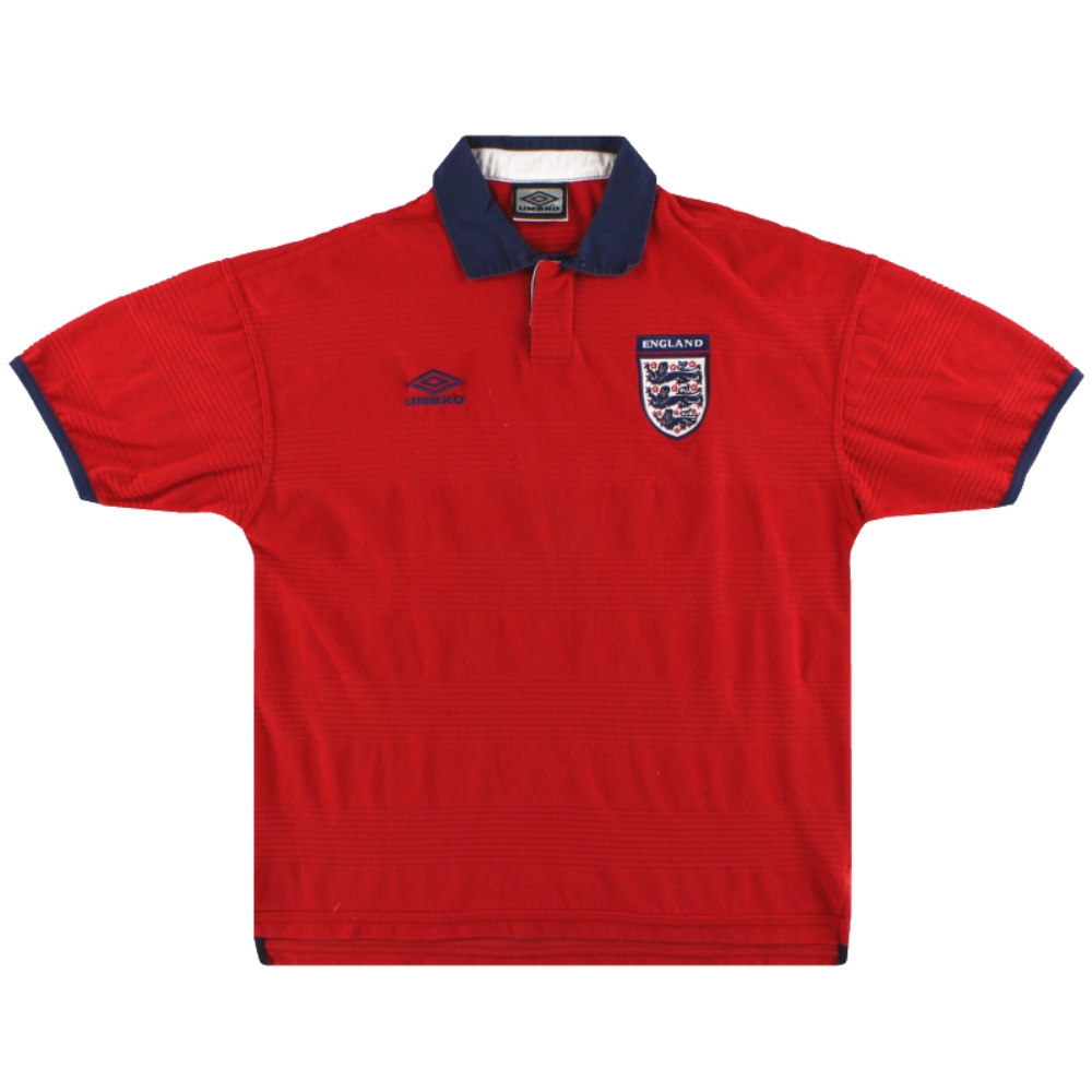 England 1999-01 Away Shirt (Excellent) (Owen 10)