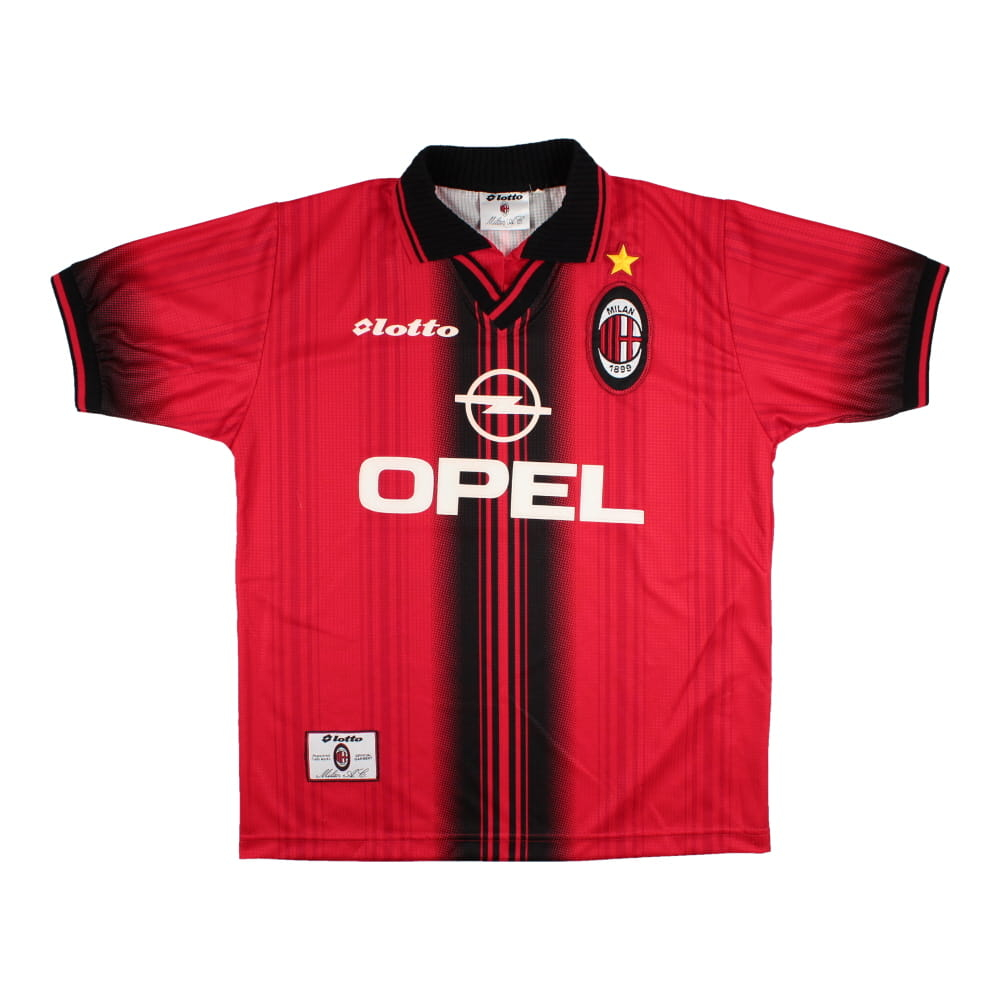 AC Milan 1997-98 Fourth Shirt (M) #9 (Very Good)