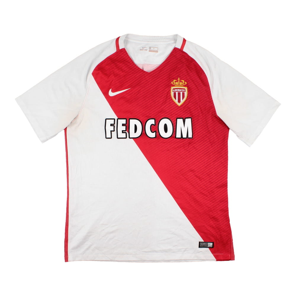 Monaco 2016-17 Home Shirt (L) Bernardo #10 (Good)