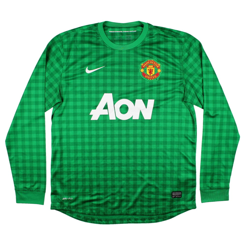 Manchester United 2012-13 Home GK Shirt (S) (Excellent) (De Gea 1)