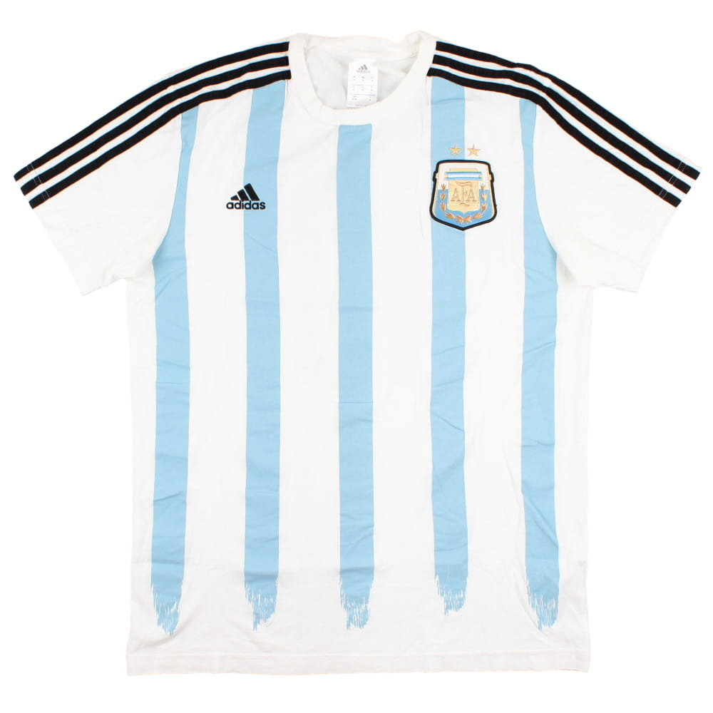 Argentina 2014-15 Adidas Home T Shirt (M) Messi #10 (Excellent)