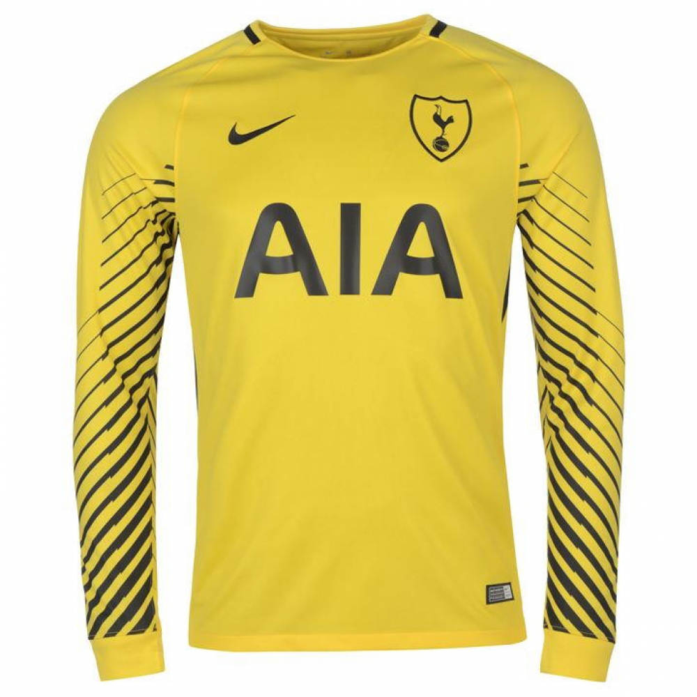 Tottenham 2017-18 Long Sleeve Goalkeeper Home Shirt (12-13y) Lloris #1 (BNWT)