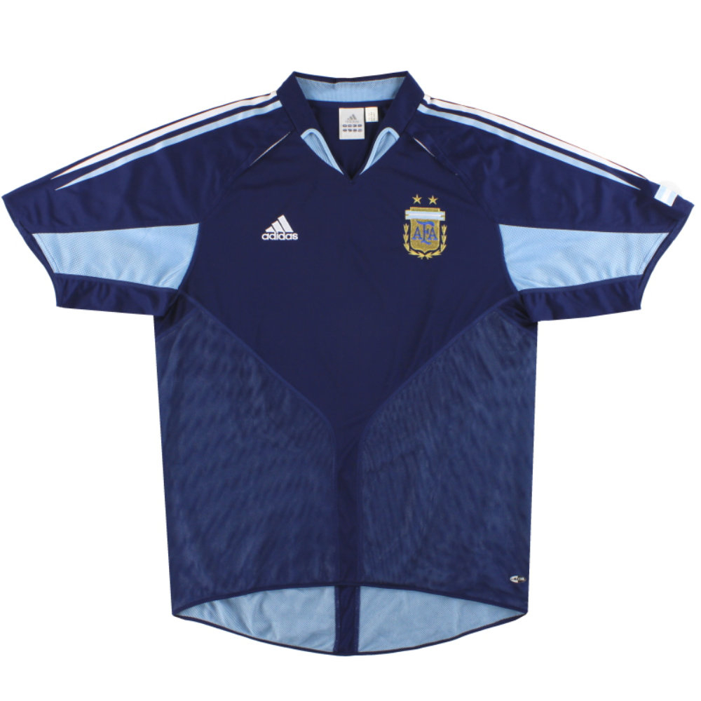 Argentina 2004-05 Away Shirt (L) (Excellent) (RIQUELME 10)