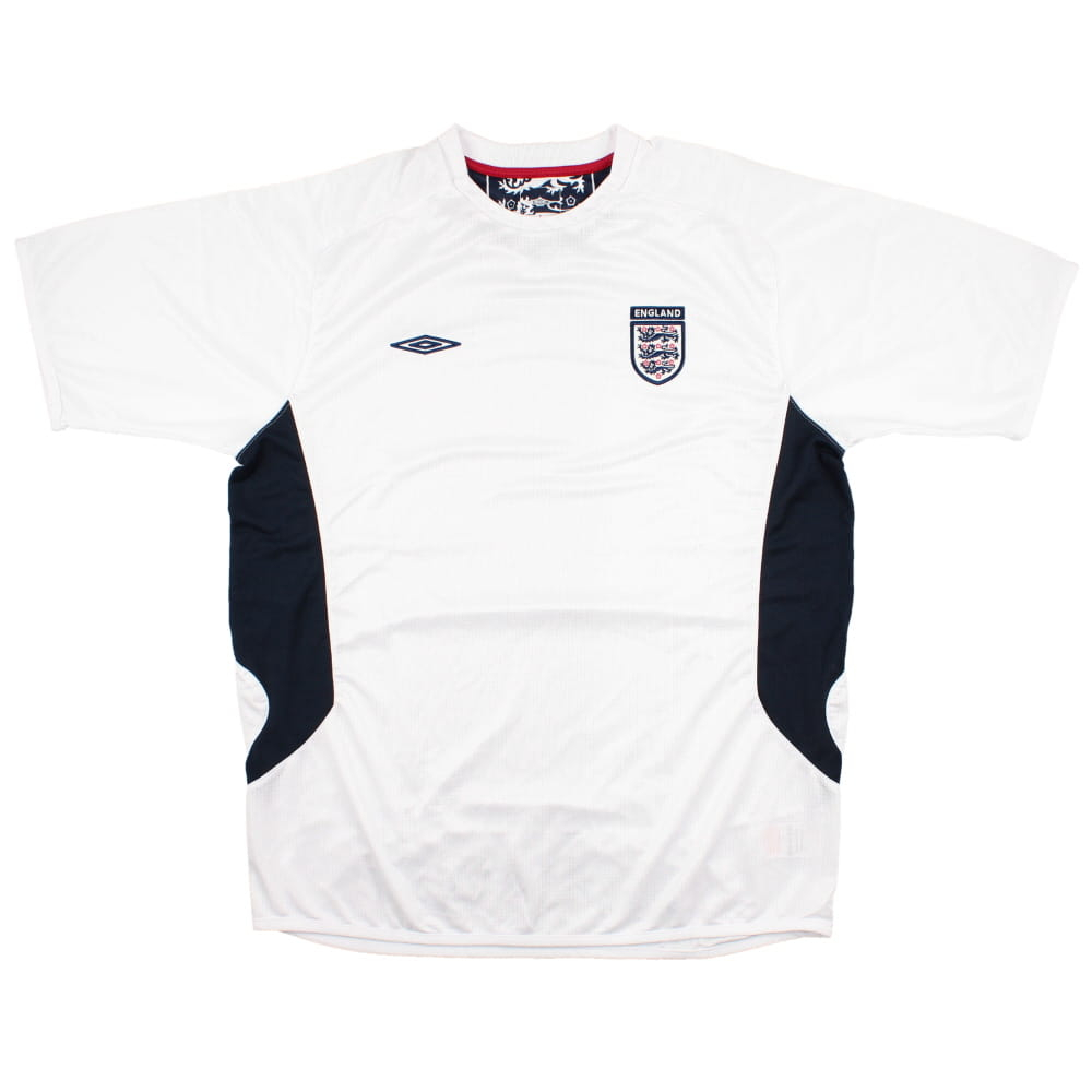 England 2005-07 Umbro Training Shirt (L) (Mint) (Your Name)