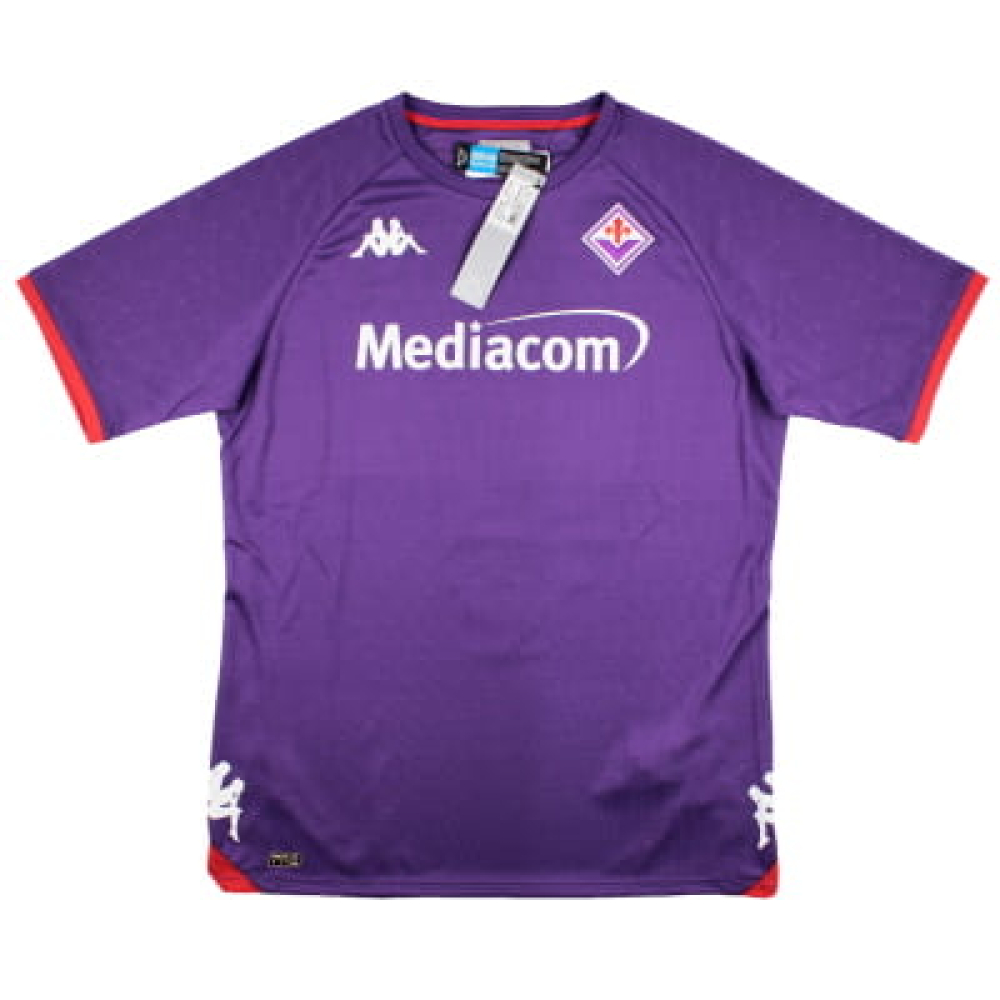 Fiorentina 2022-23 Kappa Training Shirt (Milenkovic #4) (XL) (BNWT)