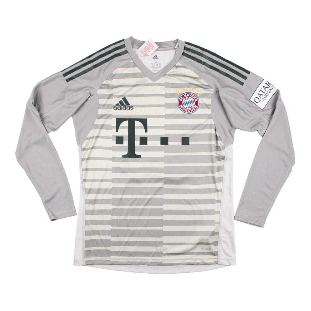 Bayern Munich 2016-17 Goalkeeper Home Long Sleeve Shirt (Neuer #1) (13-14y) (Mint)