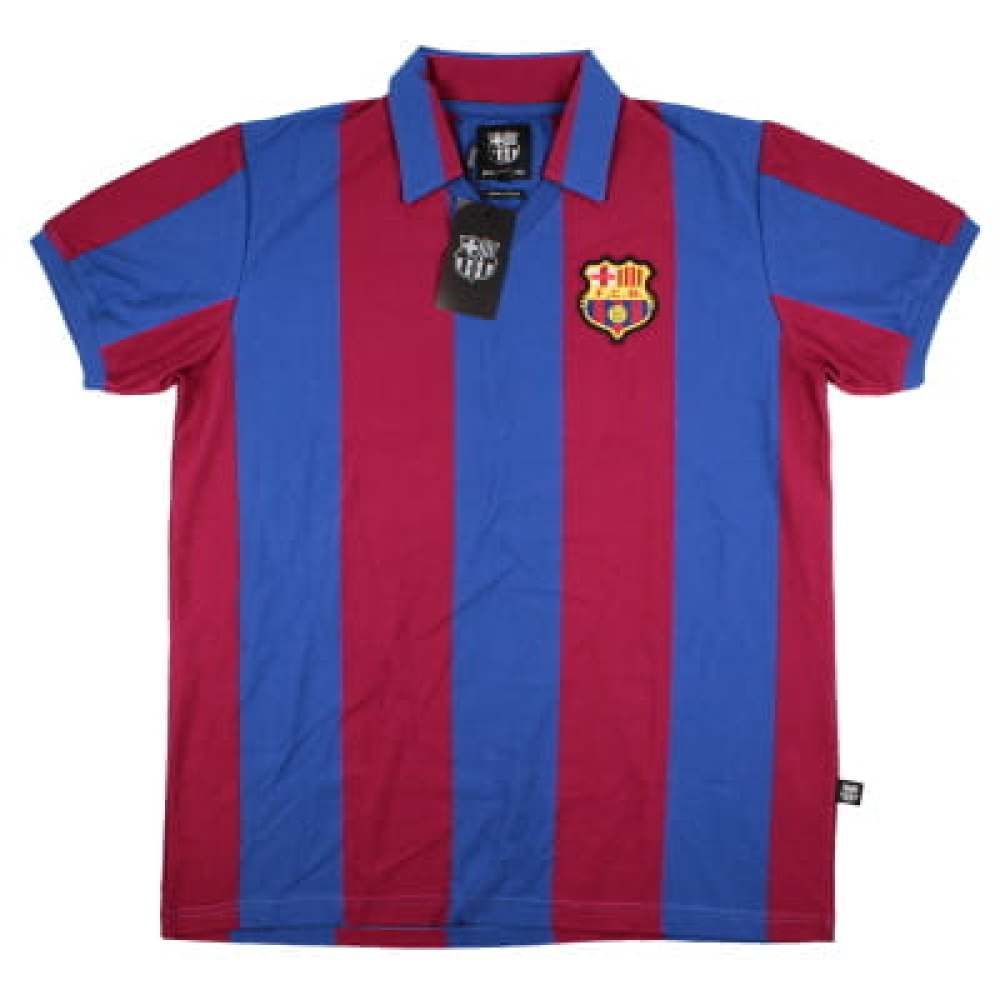 Barcelona 1982 Retro Home Shirt (XL) #30 (Excellent)