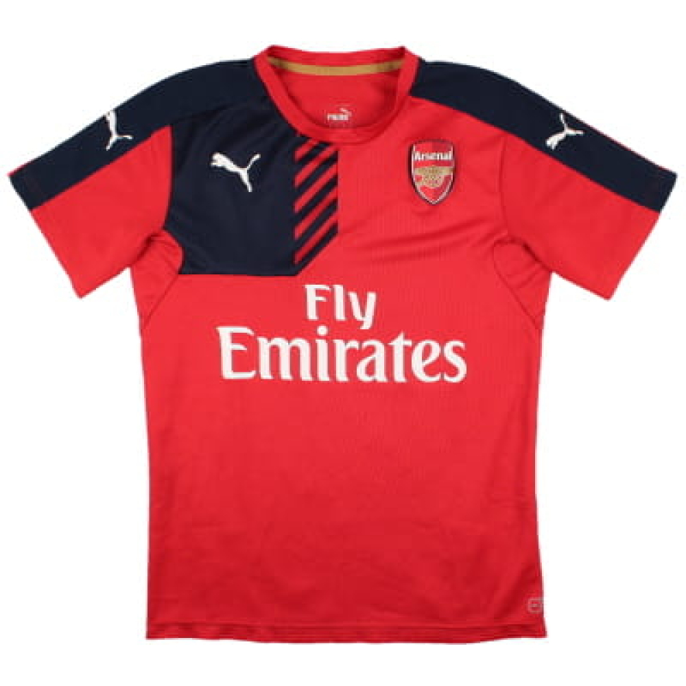 Arsenal 2015-16 Puma Training Shirt (M) (ARTETA 8) (Fair)