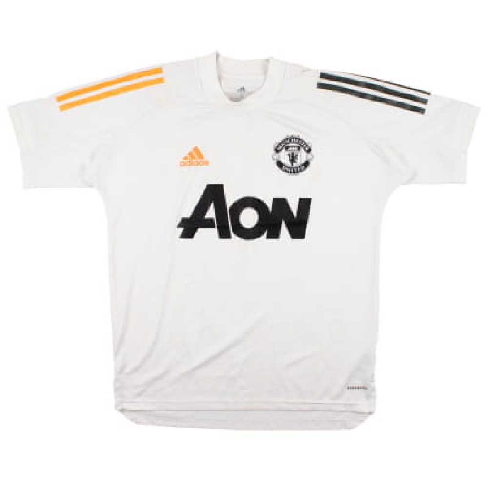 Manchester United 2020-21 Adidas Training Shirt (S) (BEST 7) (Good)