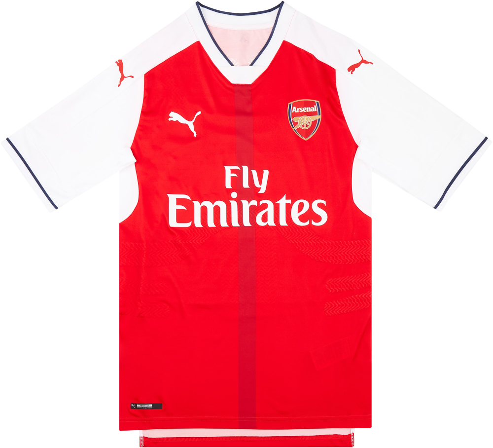 Arsenal 2016-17 Home Shirt (L) (BERGKAMP 10) (Excellent)