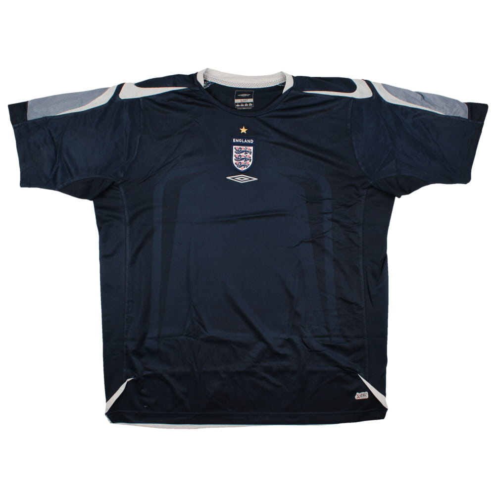 England 2004-05 Umbro Training Shirt (XL) (Excellent) (Hargreaves 18)