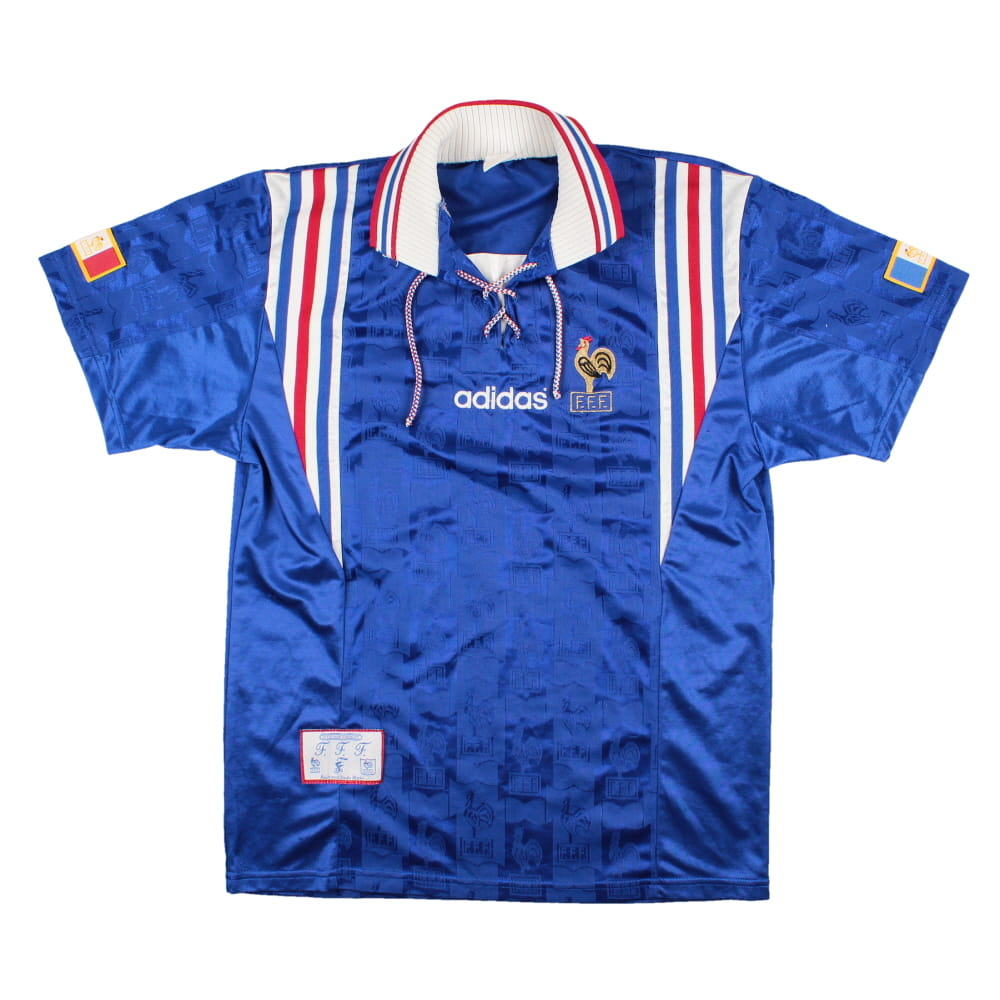 France 1996-98 Home Shirt (M) (Excellent) (HENRY 14)