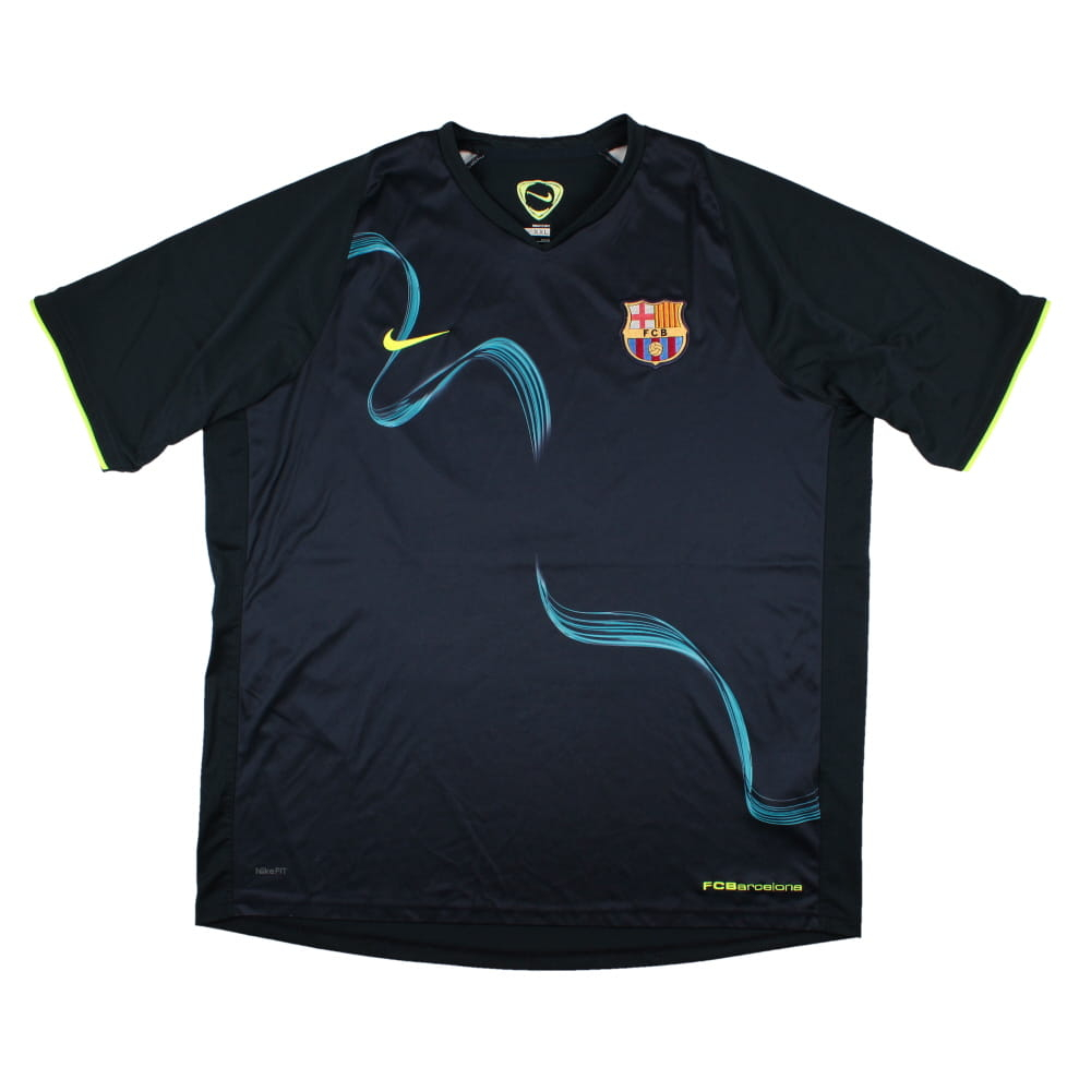 Barcelona 2008-09 Nike Training Shirt (2XL) (CRUYFF 9) (Excellent)