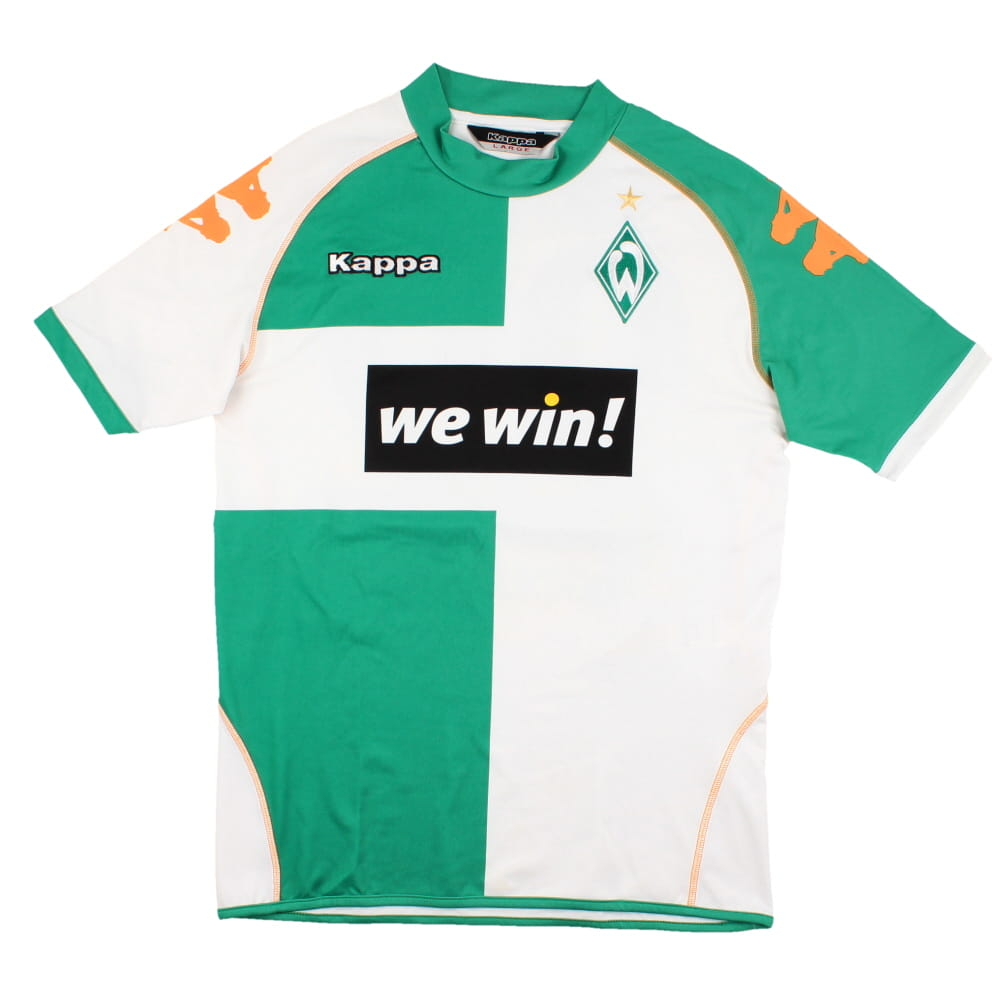 Werder Bremen 2006-07 Home Shirt (We Win Sponsor) (L) Frings #22 (Very Good)