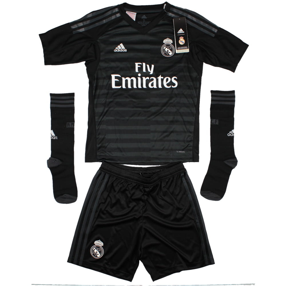 Real Madrid 2018-19 GK Home Infant Kit (Ronaldo #7) (9-10y) (Mint)