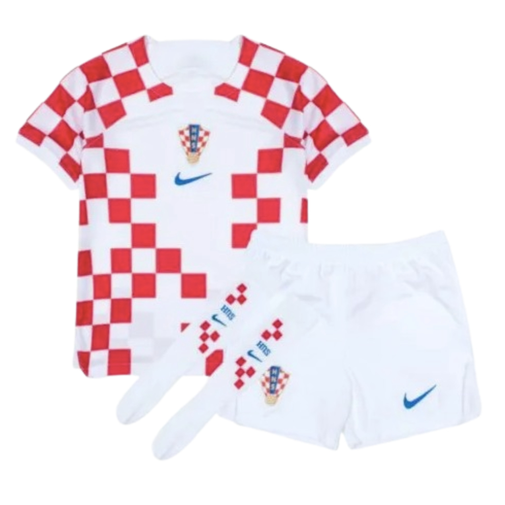 Croatia 2022-2023 Home Mini Kit (6-7y) (BNWT) (Vida 21)