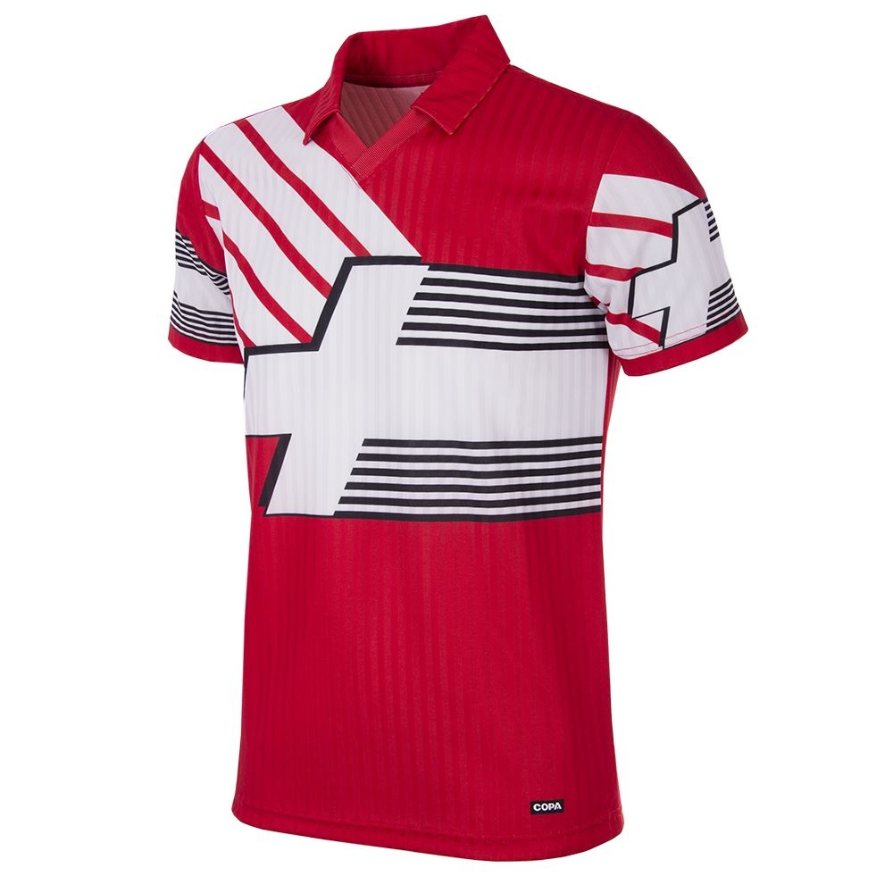 Switzerland 1990-92 Retro Football Shirt (Your Name)