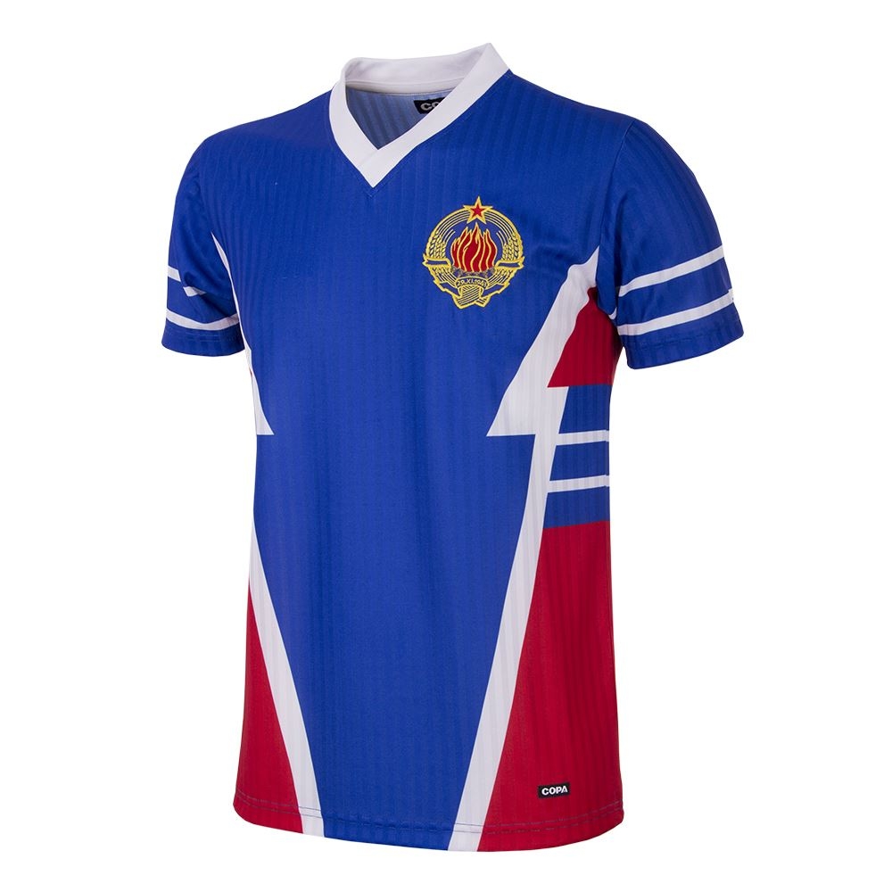 Yugoslavia 1990 Retro Football Shirt (Savicevic 19)