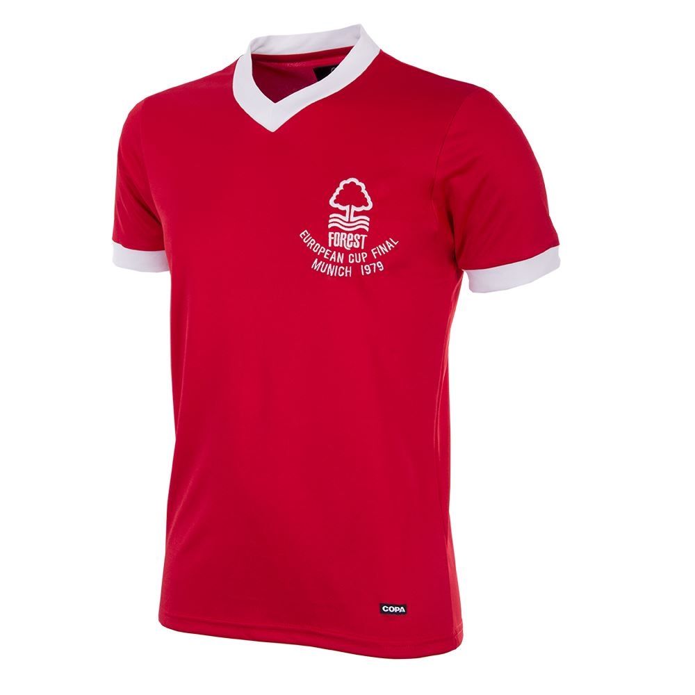 Nottingham Forest 1979 European Cup Final Retro Football Shirt (Mills 10)