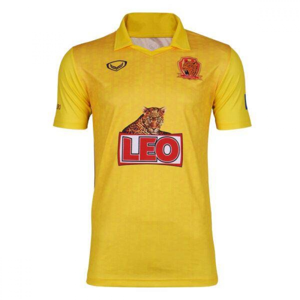 2021 Chiang Rai City FC Yellow Away Player Shirt