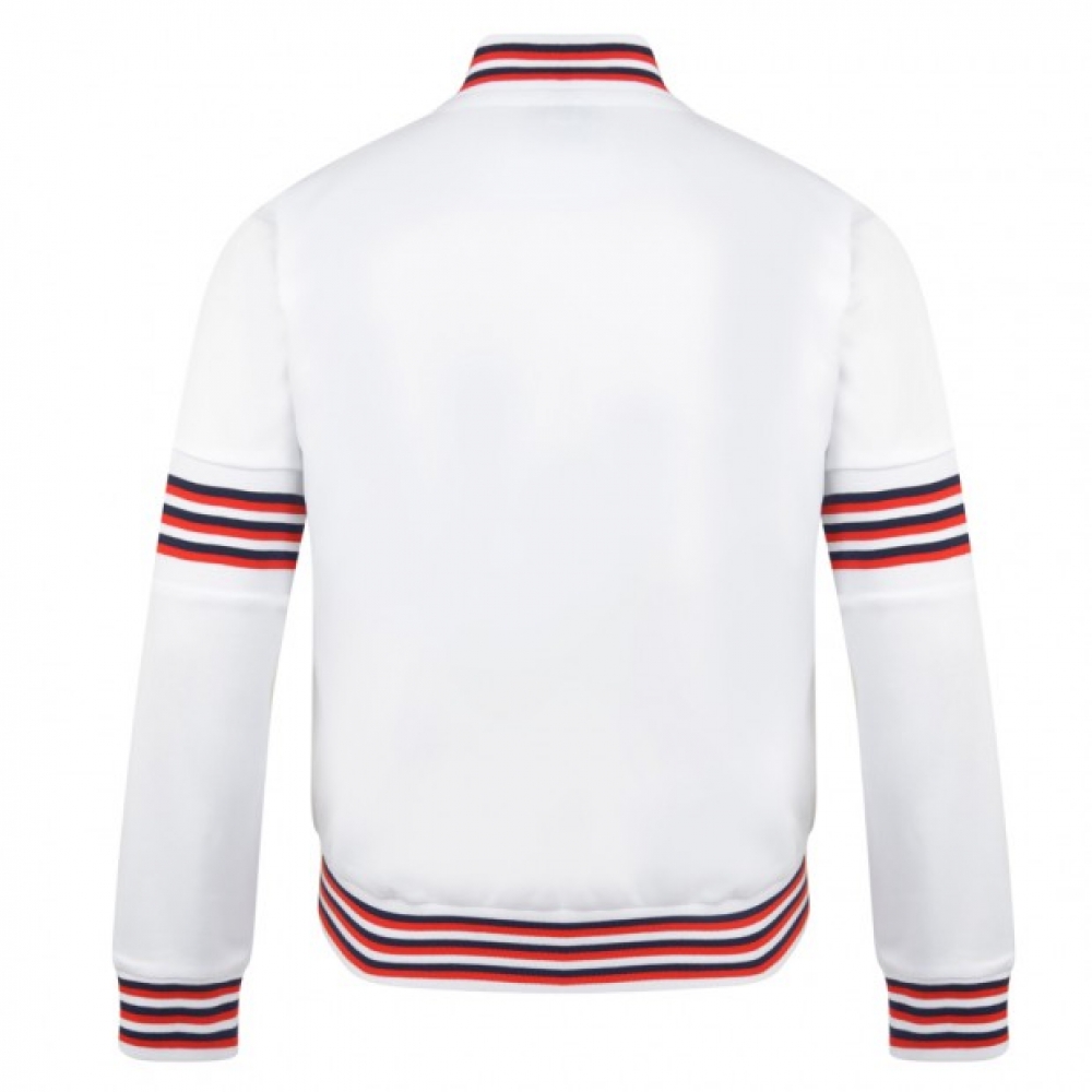 Admiral 1974 White England Track Jacket