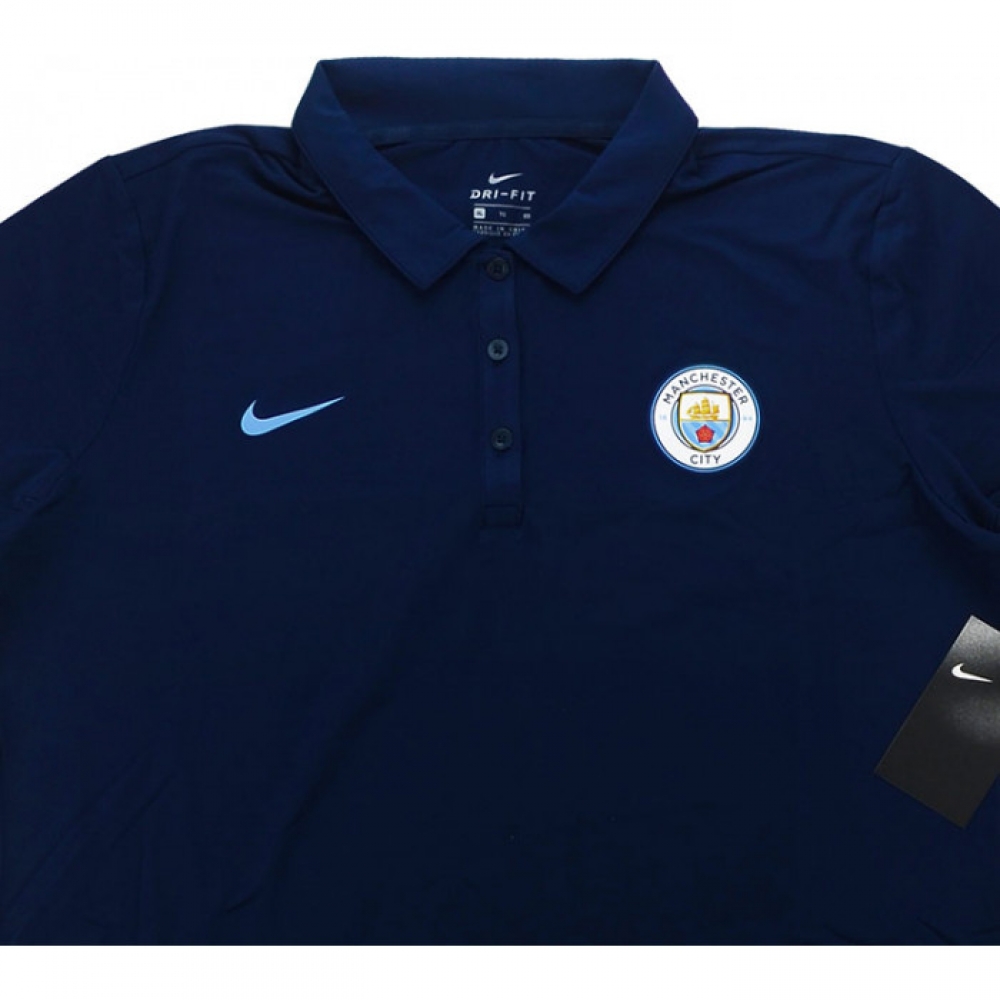 2017-18 Manchester City Player Issue Polo T-Shirt *BNIB* Womens (XL)