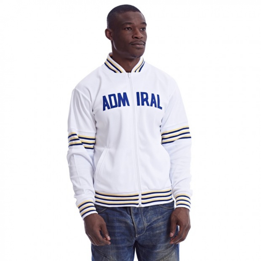 Admiral 1974 White Club Track Jacket