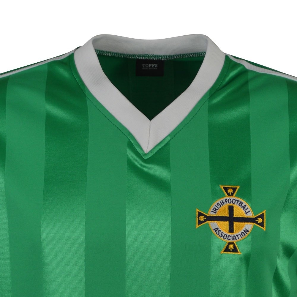Northern Ireland 1983 Polyester Retro Football Shirt