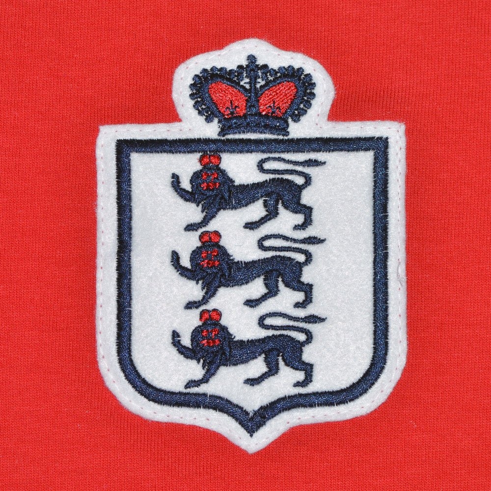England L/S Retro Football Shirt Red